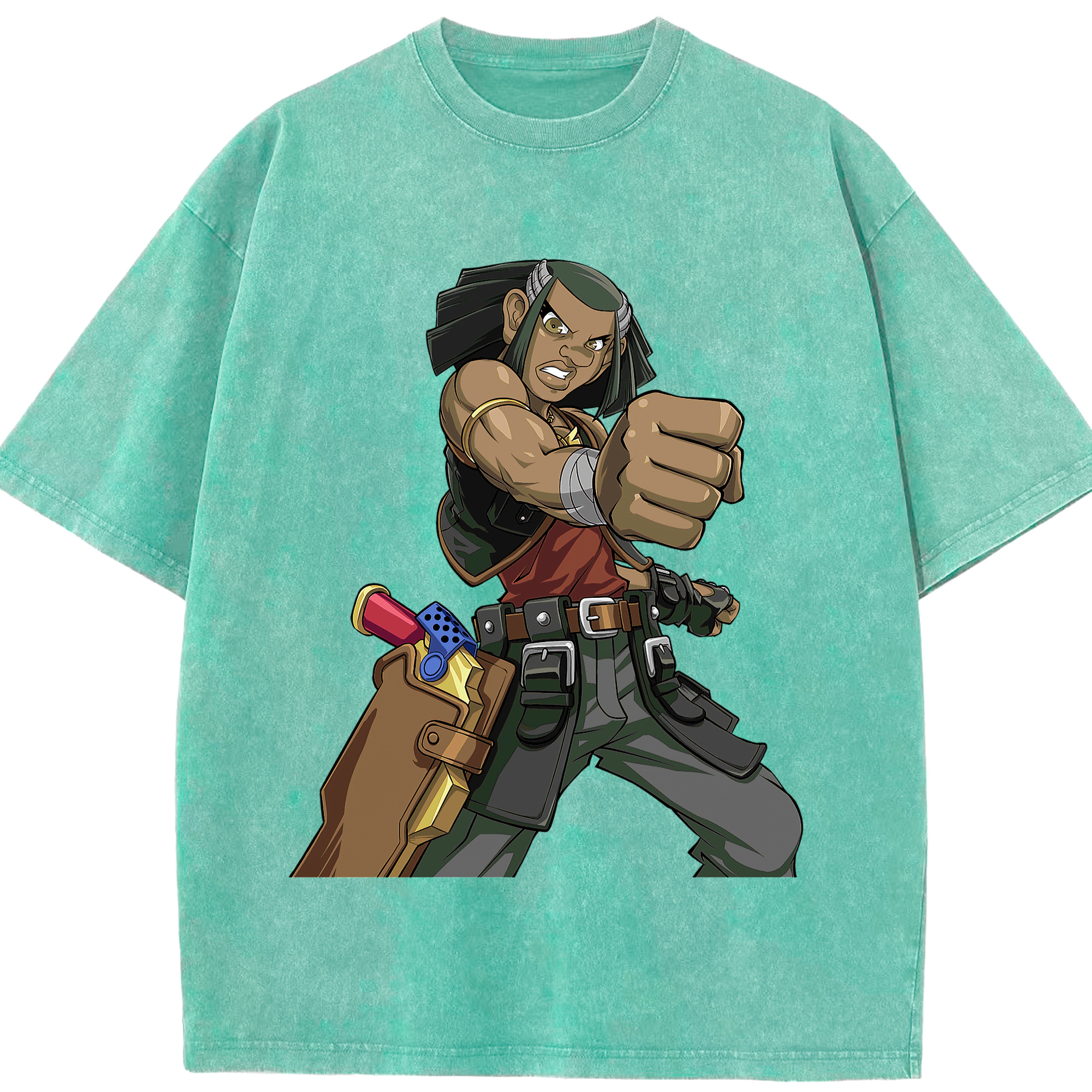 （画像用） 遊☆戯☆王 Yu-Gi-Oh! 綿100% ヴィンテージ風 半袖Tシャツ（フロントプリント）